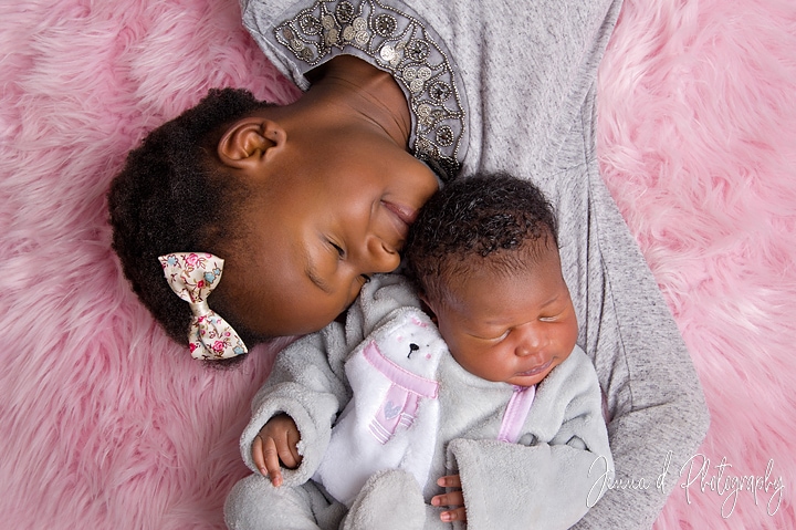 newborn photo shoot for baby girl in pretoria