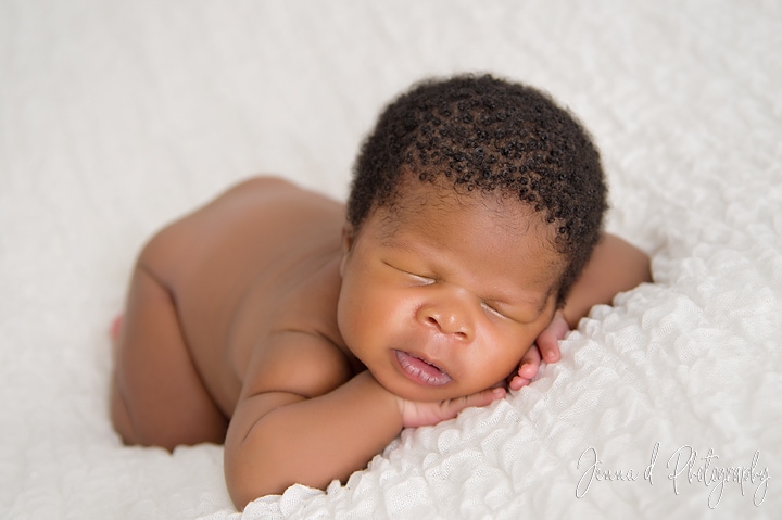 Newborn baby photo shoot