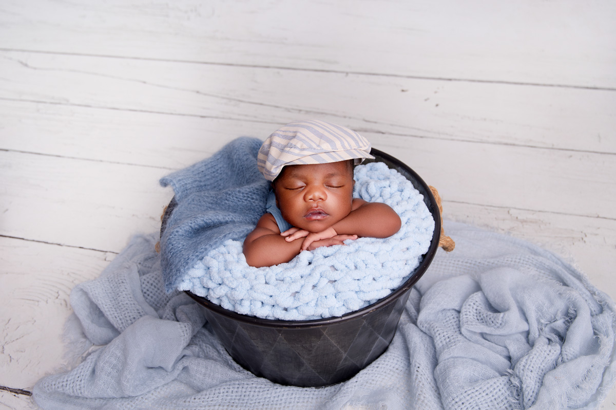 baby in brown tin in pretoria