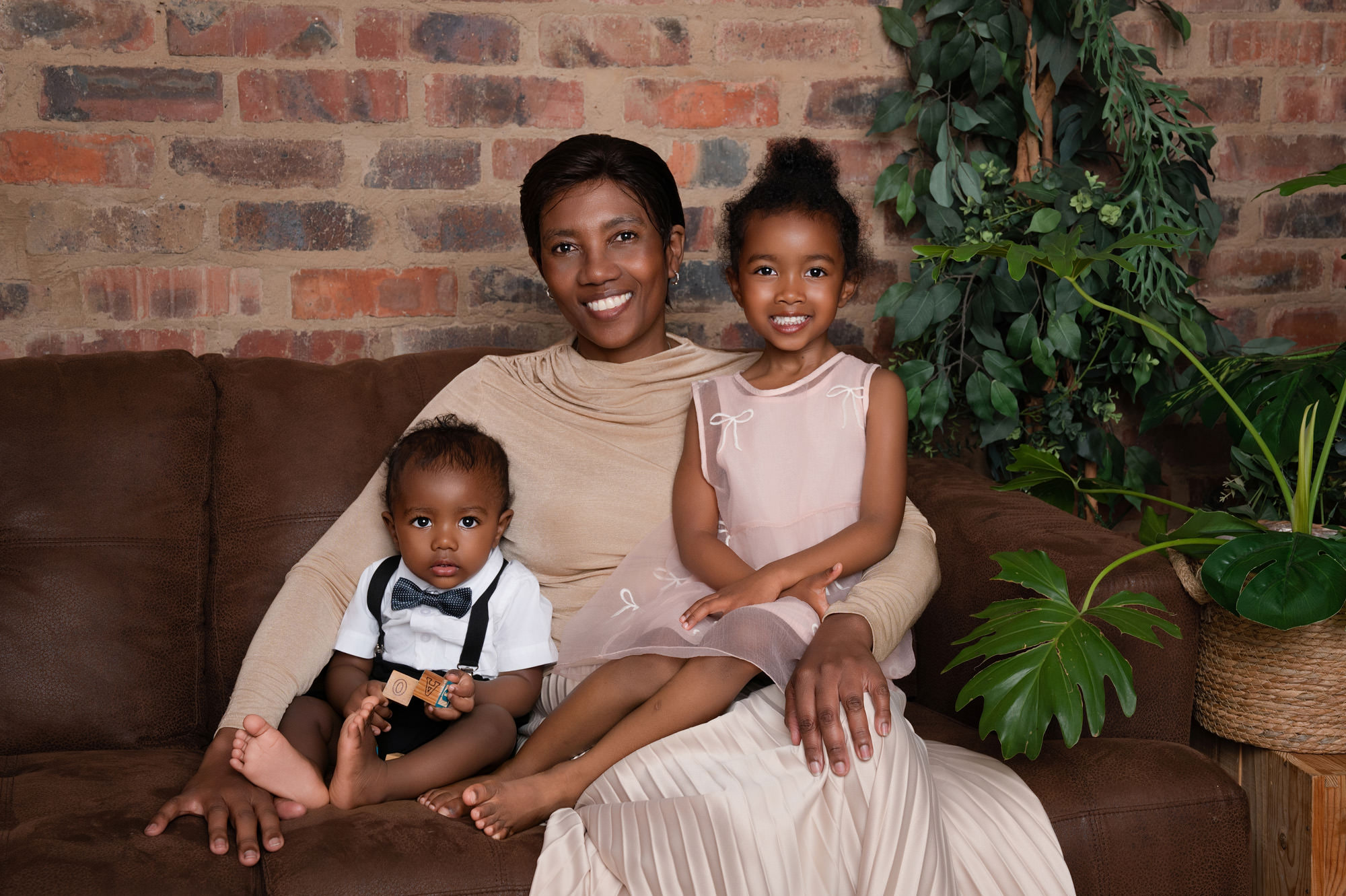 grandma with grandkids