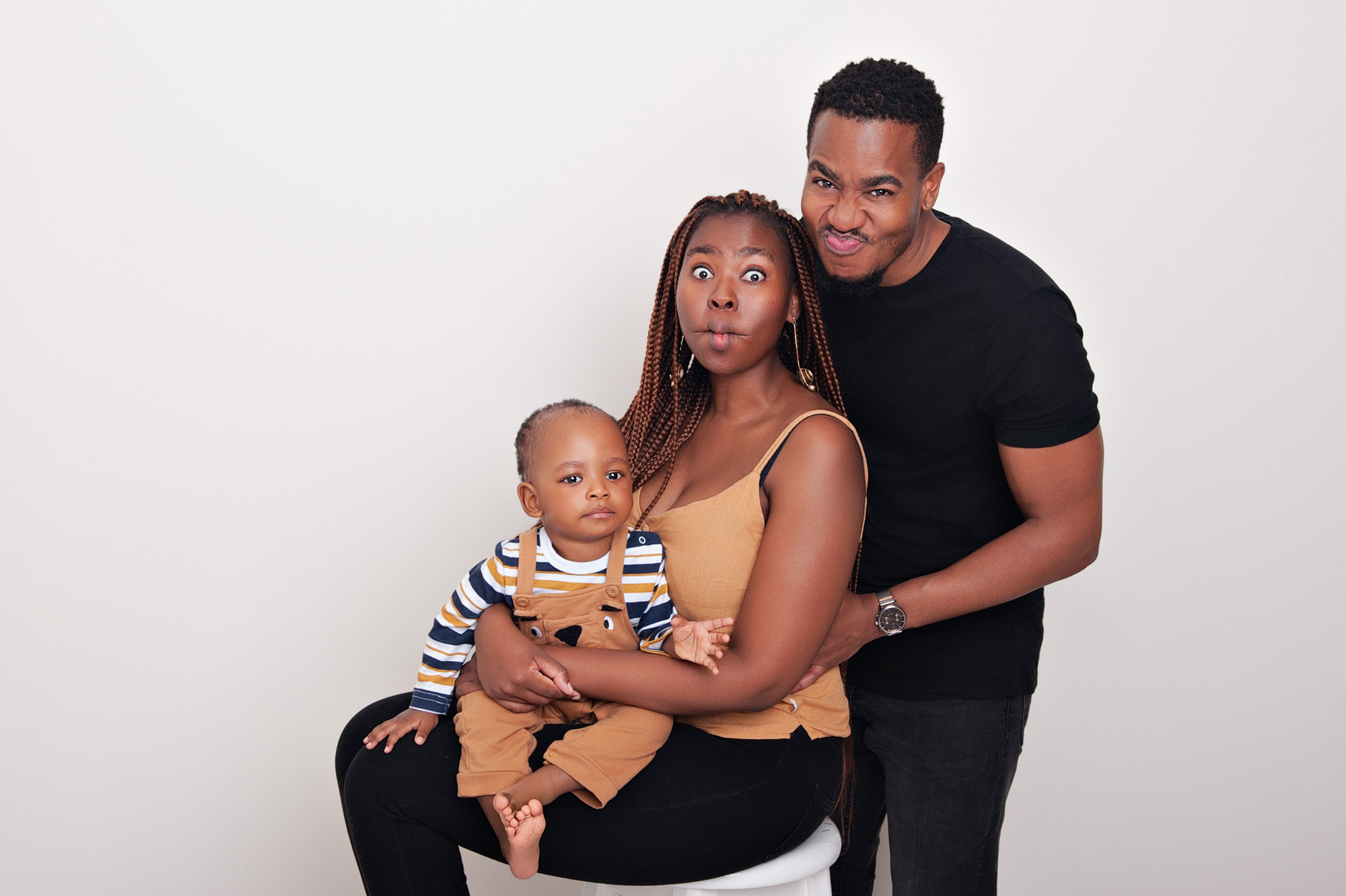 parents with baby ready to go to daycare and nursery school in waverly