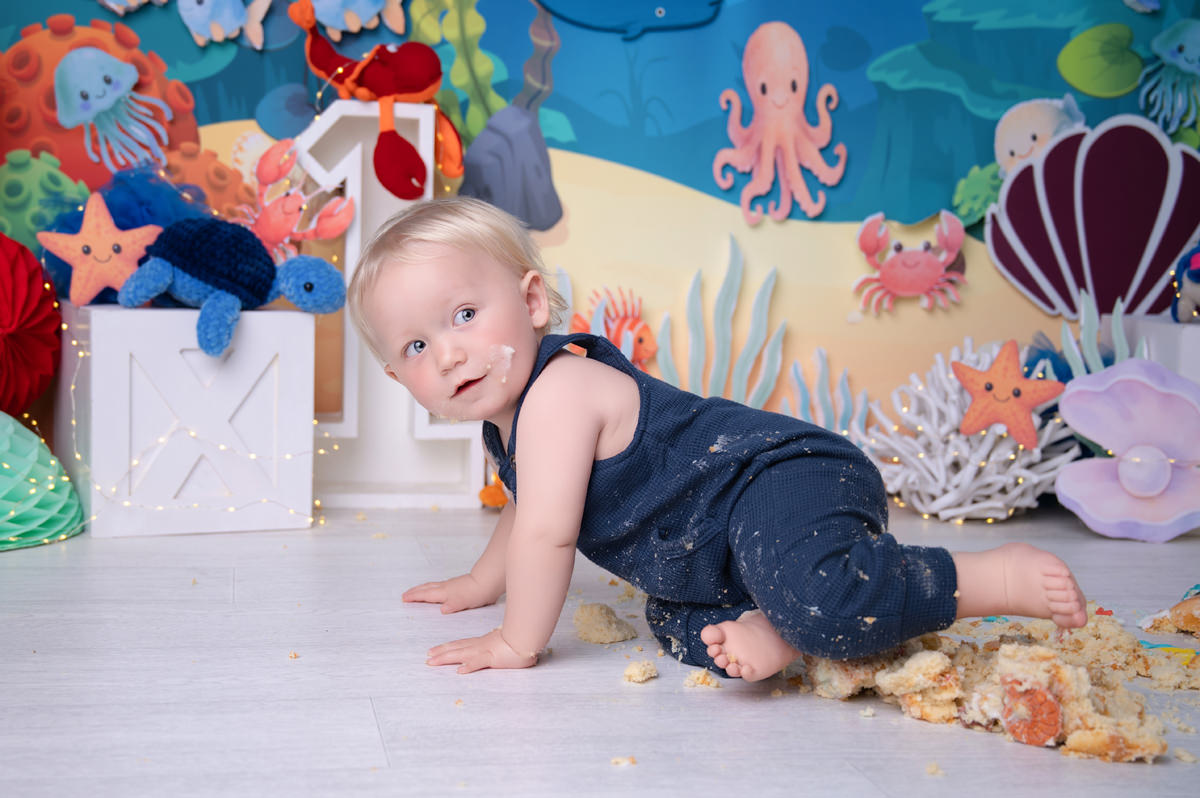 is a cake smash worth see how this little one is making magic