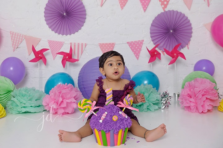 cake smash photography