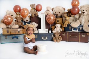 teddybear cake smash