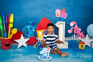 blues clues cake smash