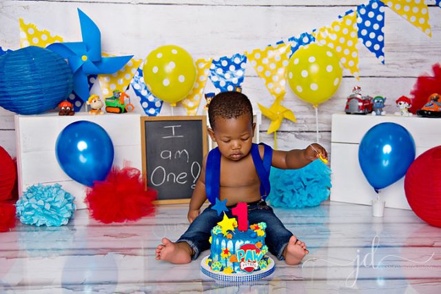 Cake Smash Photography - Jenna D Photography