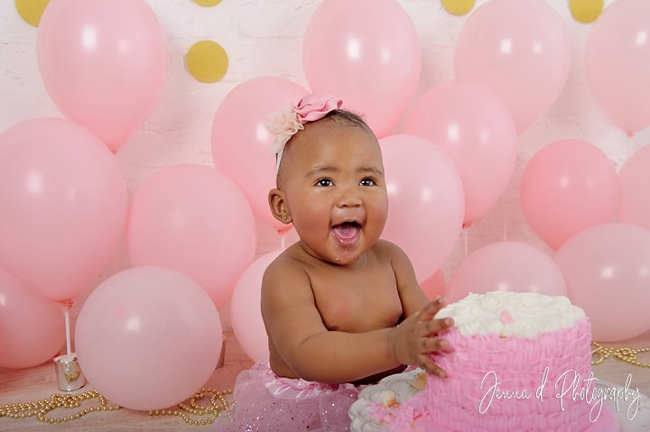 First birthday photo shoot for Remoratile’s birthday