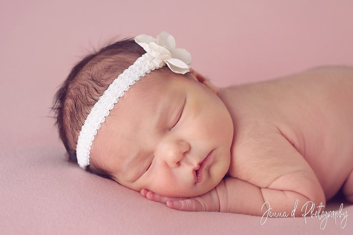 Photos for a newborn baby girl