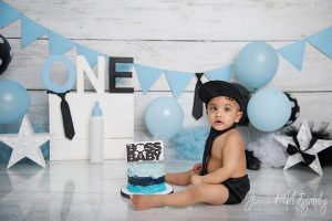 baby boss cake smash