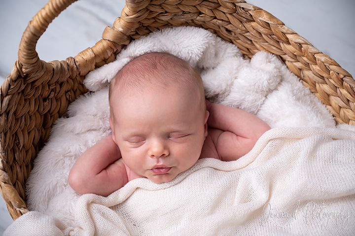 Capturing Serenity: Baby George’s Newborn Photoshoot