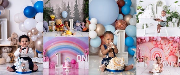 cake smash photoshoot pretoria