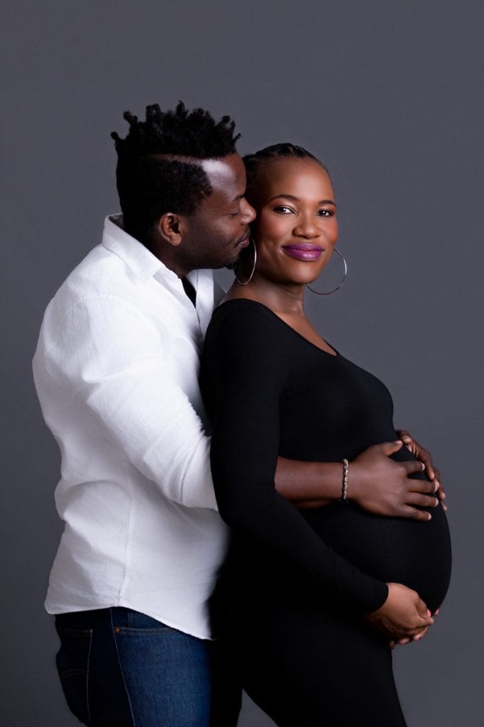 Romantic maternity couple photoshoot in Pretoria