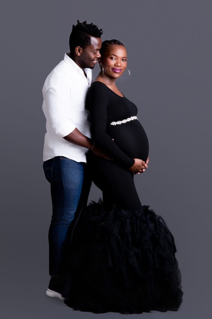 Romantic maternity couple photoshoot in Pretoria