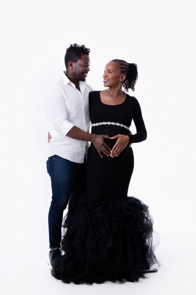 Romantic maternity couple photoshoot in Pretoria